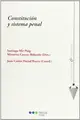 Cover image for Constitución y sistema penal