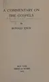 Cover image for A New Testament commentary for English readers