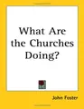 Cover image for What Are the Churches Doing?