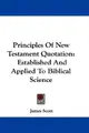 Cover image for Principles Of New Testament Quotation