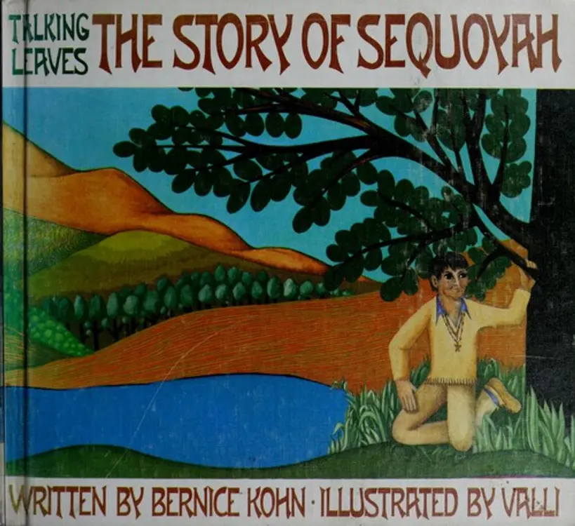 The story of Sequoyah: talking leaves. cover