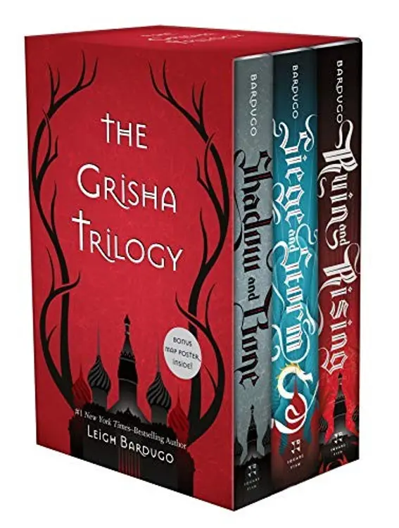 The Grisha Trilogy Boxed Set: Shadow and Bone, Siege and Storm, Ruin and Rising (The Shadow and Bone Trilogy) cover