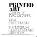 Cover image for Printed Art