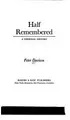 Cover image for Half remembered