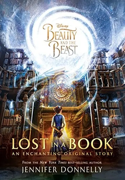 Lost in a book cover