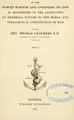Cover image for On the power, wisdom, and goodness of God