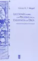 Cover image for Lecciones sobre las pruebas de la existencia de Dios