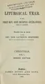 Cover image for Liturgical year