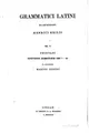 Cover image for Prisciani grammatici Caesariensis institutionum grammaticarum libri XVIII