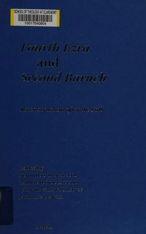 Fourth Ezra and Second Baruch: reconstruction after the fall cover
