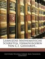 Cover image for Leibnizens Mathematische Schriften, Herausgegeben Von C.I. Gerhardt...