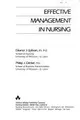 Cover image for Effective management in nursing