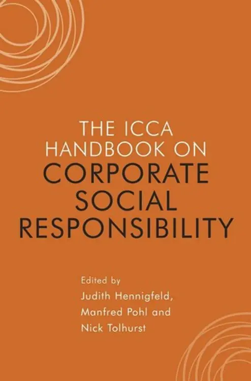 The ICCA handbook on corporate social responsibility cover