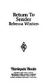 Cover image for Return To Sender (Sealed With A Kiss)
