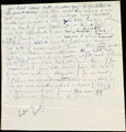 Cover image for [Partial letter to unknown person]