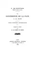 Cover image for La conférence de la paix á La Haye.