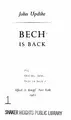 Cover image for Bech is back