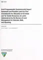Cover image for Draft programmatic environmental impact statement and possible land use plan amendments for allocation of oil shale and tar sands resources on lands administered by the Bureau of Land Management in Colorado, Utah, and Wyoming