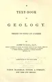 Cover image for A text-book of geology.