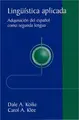 Cover image for Lingüística aplicada
