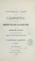 Cover image for A pictorial view of California