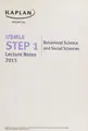 Cover image for USMLE step 1 lecture notes 2015nBehavioral science and social sciences