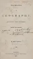 Cover image for Elements of geography, ancient and modern