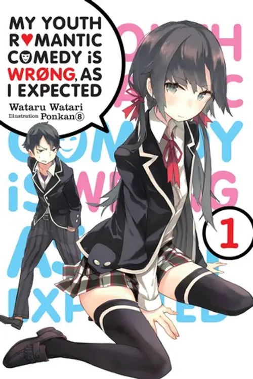 My Youth Romantic Comedy Is Wrong, as I Expected, Volume 1 cover