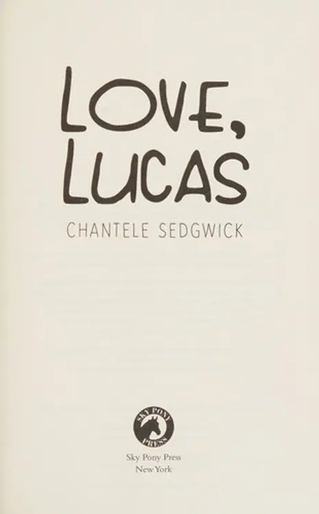 Love, Lucas cover