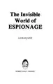 Cover image for The invisible world of espionage