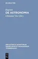 Cover image for De Astronomia