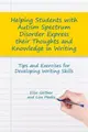 Cover image for Helping Students with Autism Spectrum Disorder Express Their Thoughts and Knowledge in Writing