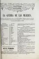 Cover image for La guerra de las mujeres