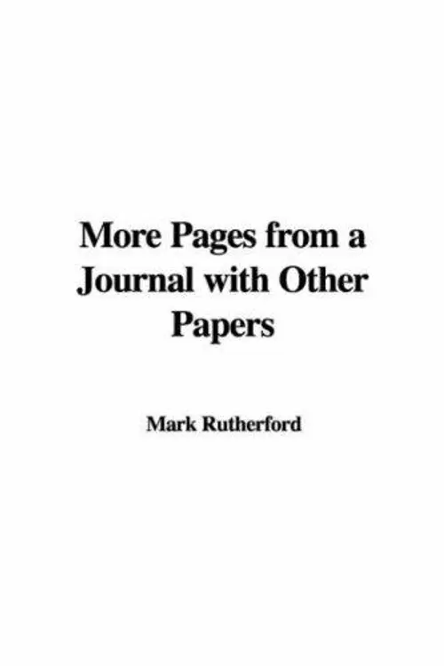 More Pages from a Journal With Other Papers cover