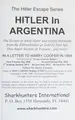 Cover image for Hitler in Argentina