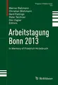 Cover image for Arbeitstagung Bonn 2013