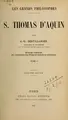 Cover image for S. Thomas D'Aquin