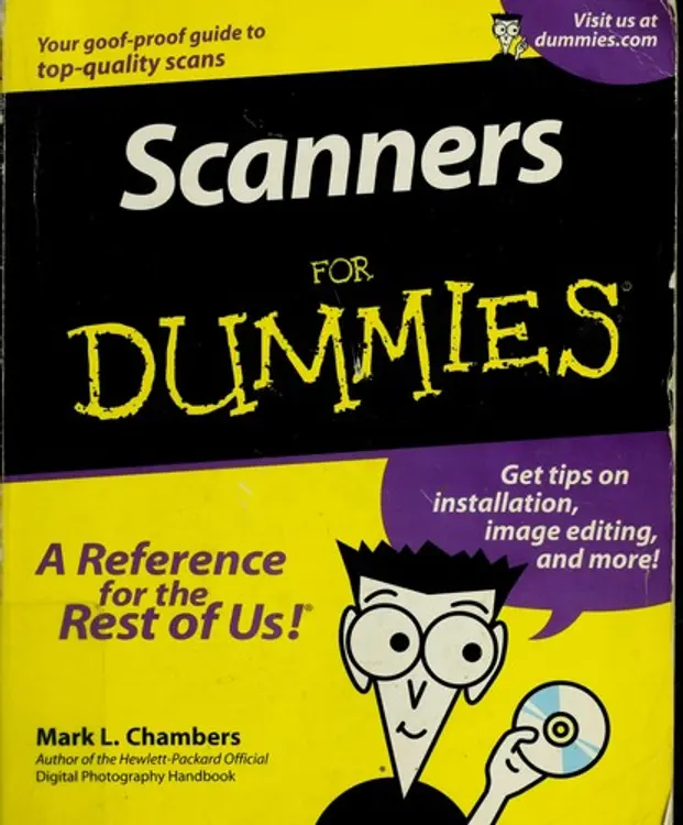 Scanners for dummies cover
