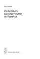 Cover image for Das Recht des Zahlungsverkehrs im Überblick