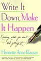 Cover image for Write It Down Make It Happen