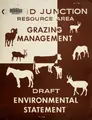 Cover image for Proposed domestic livestock grazing program for the Grand Junction resource area