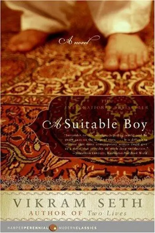 A Suitable Boy: A Novel (Perennial Classics) cover