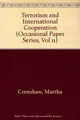 Cover image for Terrorism and international cooperation