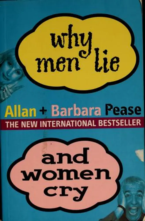 Why men lie and women cry cover