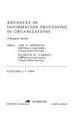 Cover image for Advances in Information Processing in Organizations