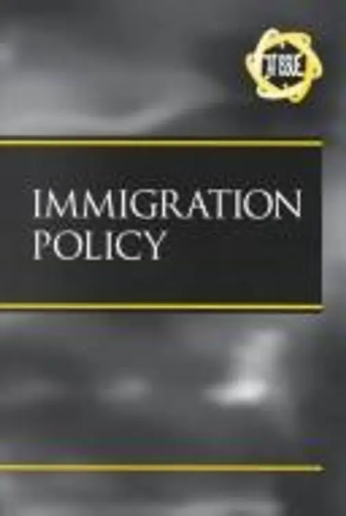 Immigration Policy cover