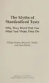 Cover image for Myths of Standardized Tests