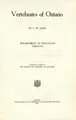 Cover image for Vertebrates of Ontario