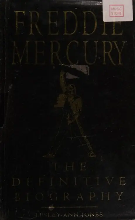Freddie Mercury: the definitive biography cover