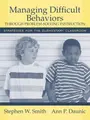 Cover image for Managing Difficult Behaviors through Problem Solving Instruction